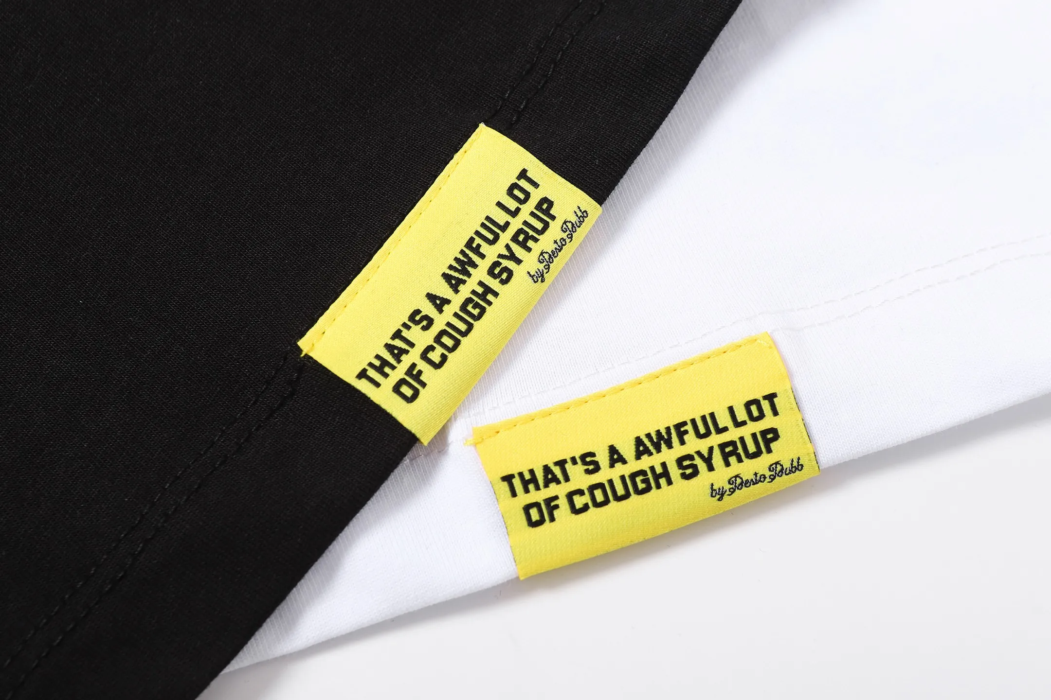# / ｜ THAT'S A AWFUL LOT OF COUGH SYRUP In Stock T （fabric):32 Sizes（size）：S-M L X L （colour）： /